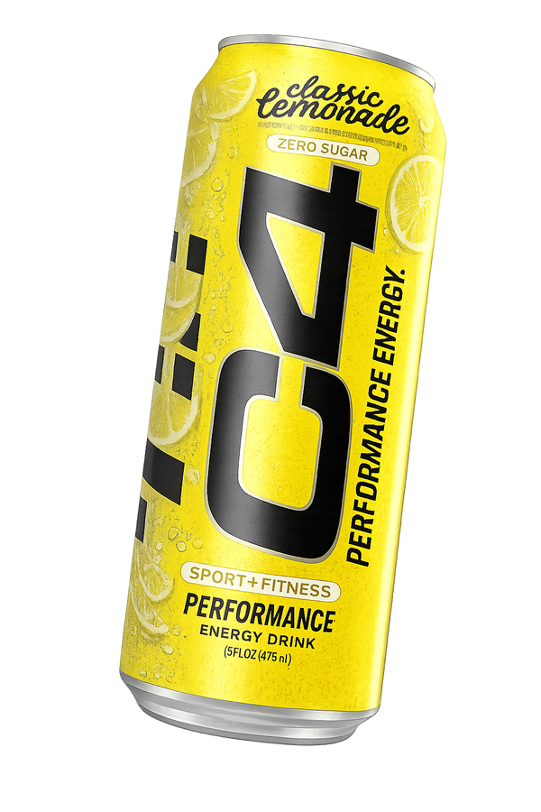 C4 Classic Lemonade 473ml Can