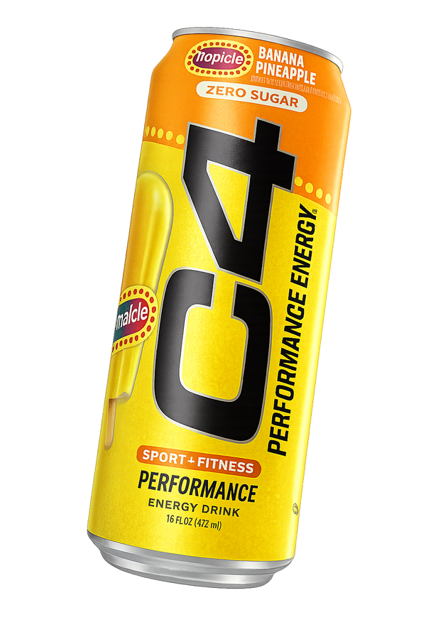 C4 Energy Drink Popsicle Orange Cream