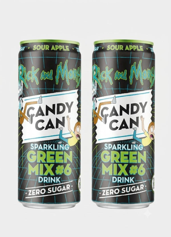 Candy Can Sparkling Green Mix #6