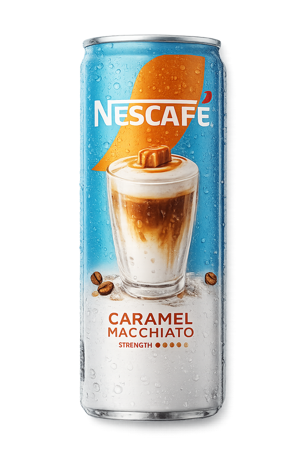 NESCAFÉ Caramel Macchiato Ready-to-Drink Coffee Can