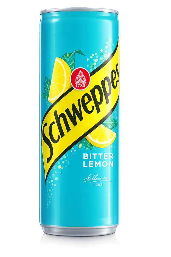Schweppes Bitter Lemon Sparkling Soft Drink
