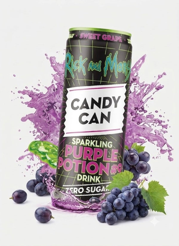 Candy Can Sparkling Purple Potion