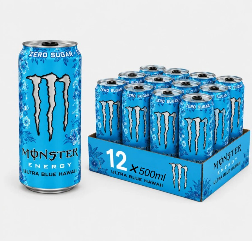 Monster Ultra Blue Hawaiian