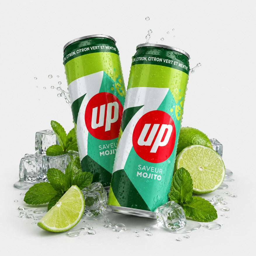 7UP Saveur Mojito Soft Drink