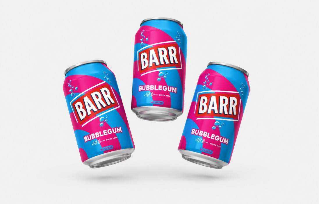 Barr Bubblegum Soda