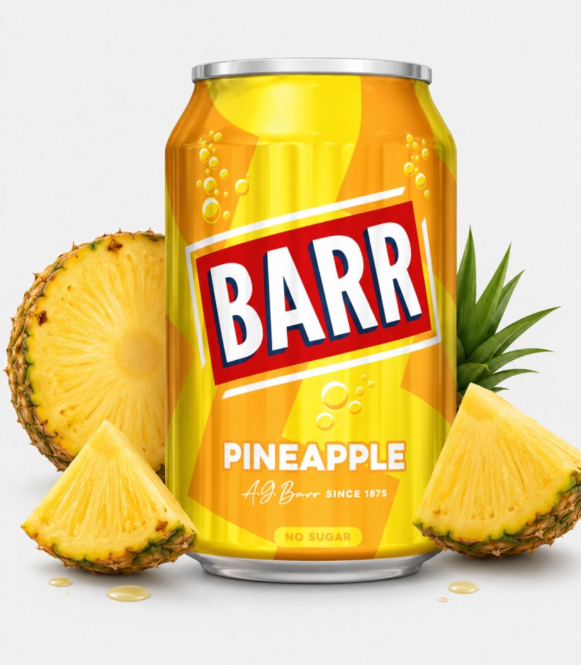 Barr Pineapple Soft Drink