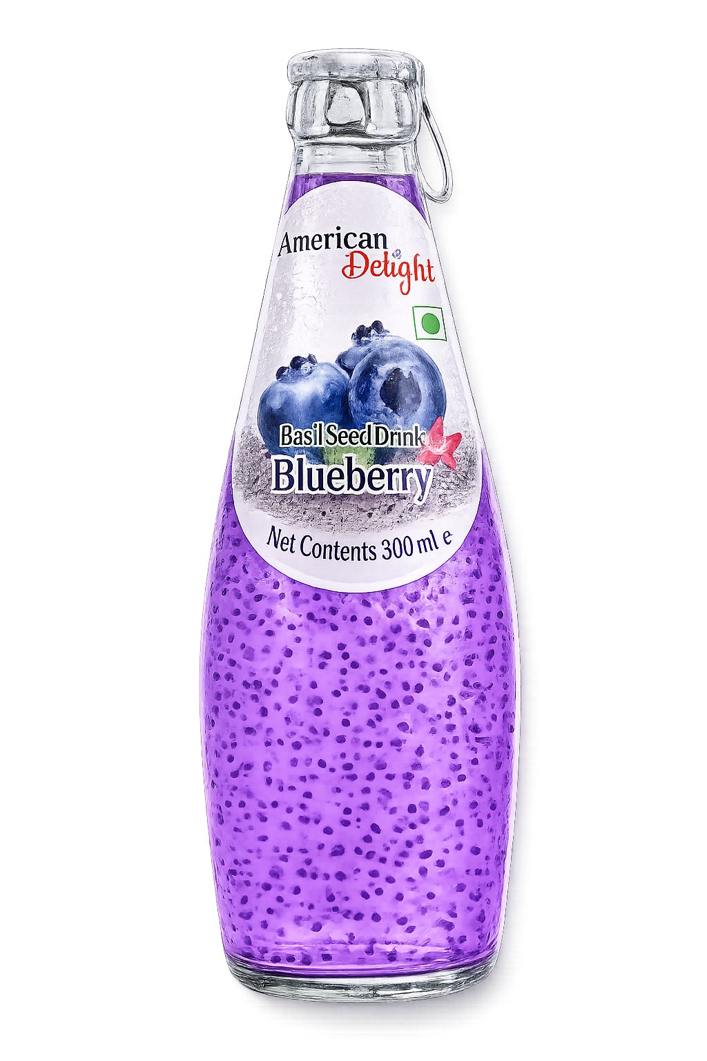 American Delight Blueberry Basil Seed Drink