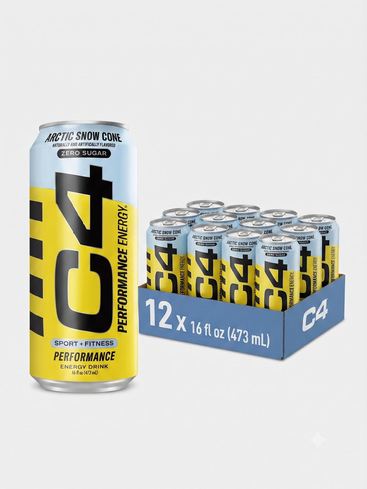 C4 Arctic Snow Cone Performance Energy Drink