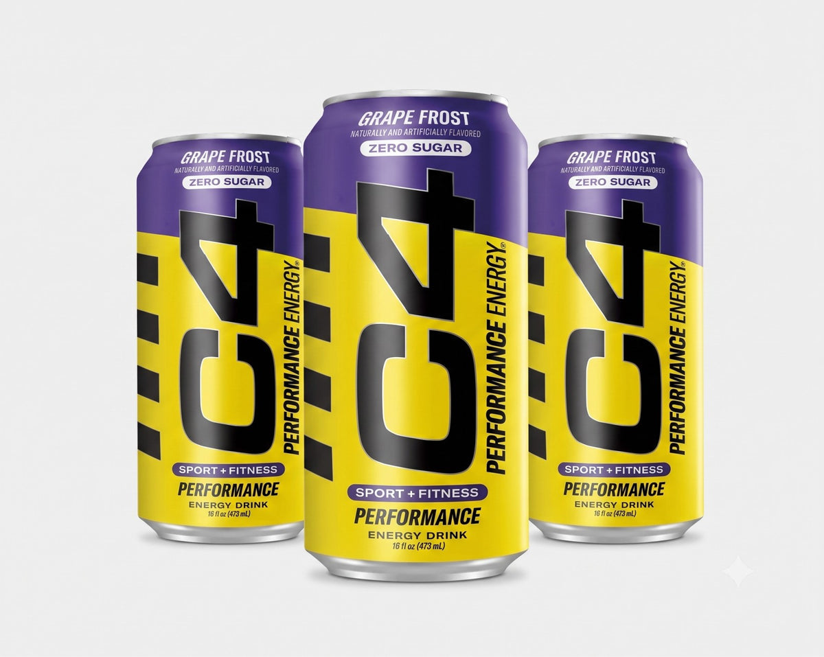 C4 Grape Frost Performance Energy Drink