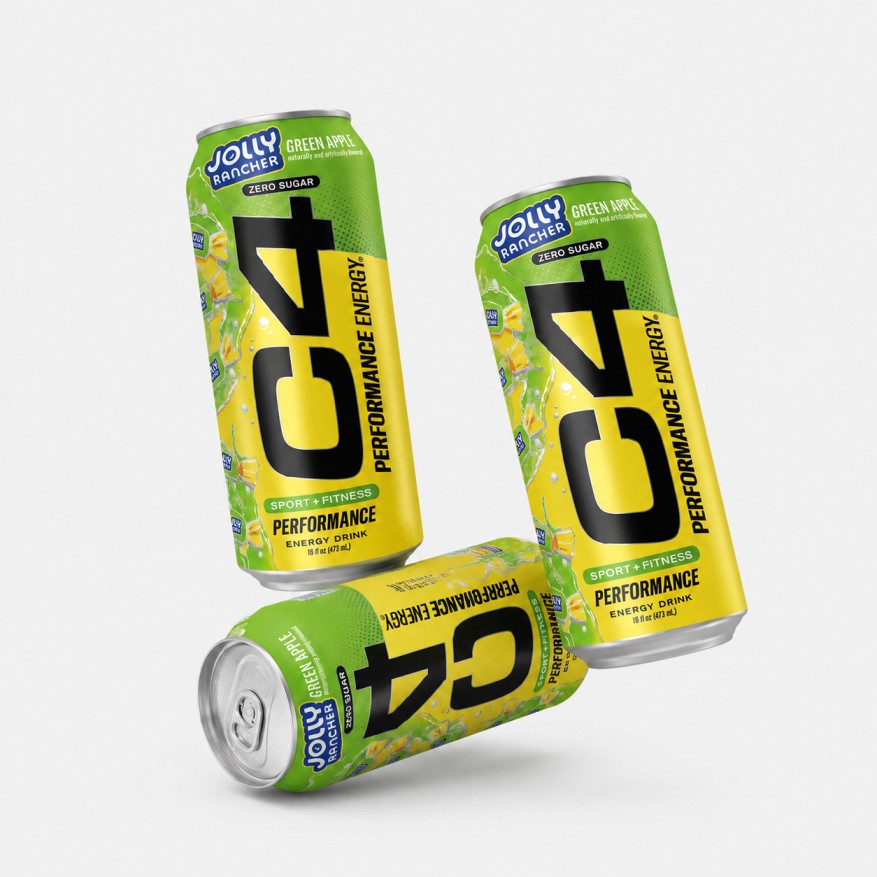 C4 Jolly Rancher Green Apple Drink