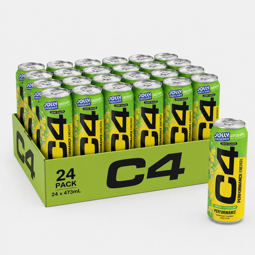C4 Jolly Rancher Green Apple Drink