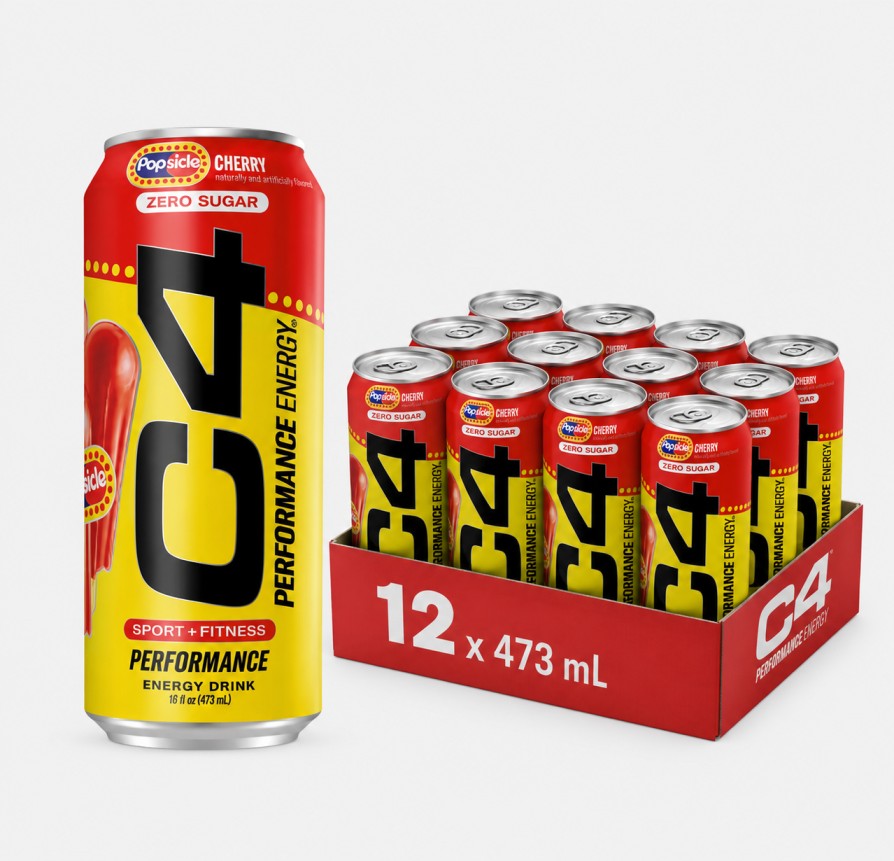 C4 Popsicle Cherry Energy Drink