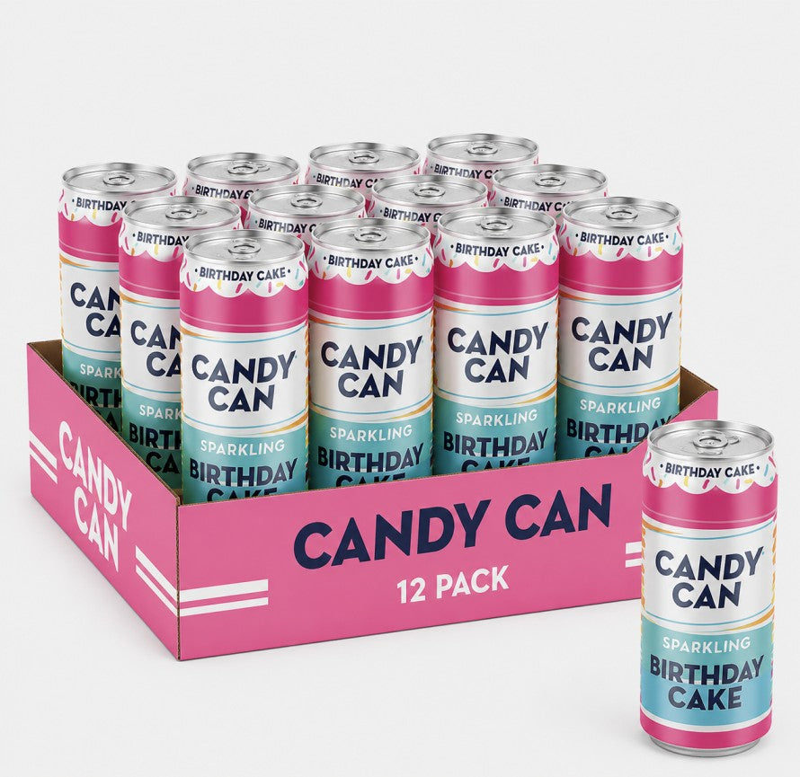Candy Can Sparkling Birthday Cake