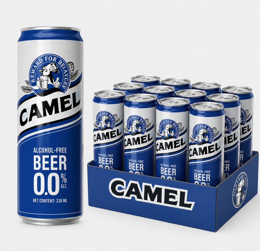 Camel Alcohol-Free Beer 0.0% Malt Beverage