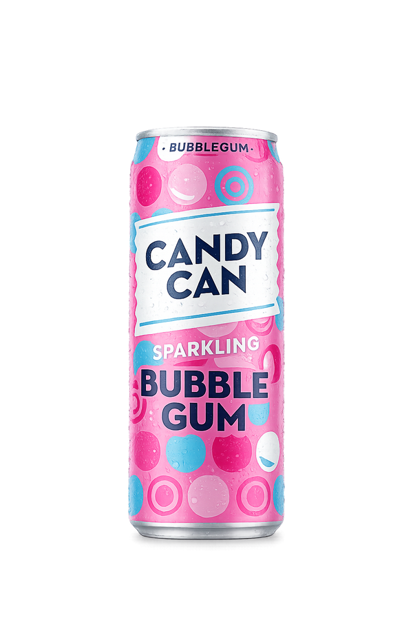 Candy Can Sparkling Bubble Gum Drink