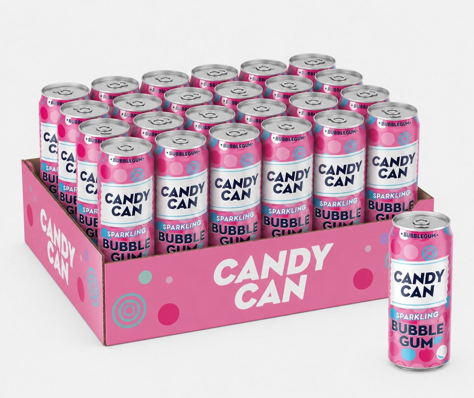 Candy Can Sparkling Bubble Gum Drink