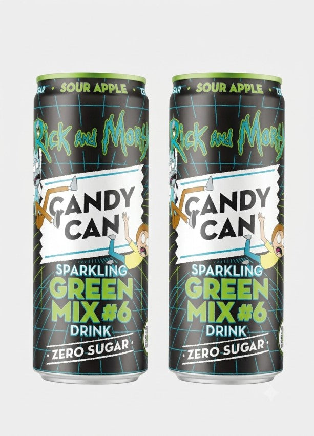 Candy Can Sparkling Green Mix #6