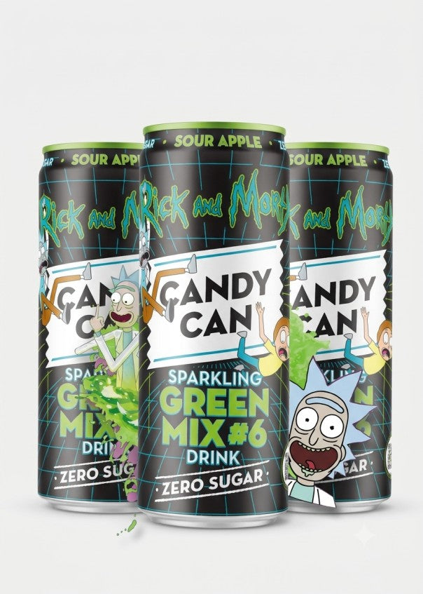 Candy Can Sparkling Green Mix #6