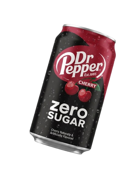 Dr Pepper Cherry Zero Sugar Soda