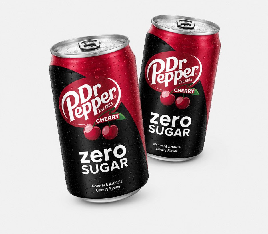 Dr Pepper Cherry Zero Sugar Soda