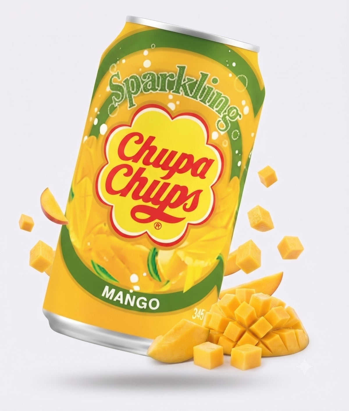 Chupa Chups Sparkling Mango Soft Drink
