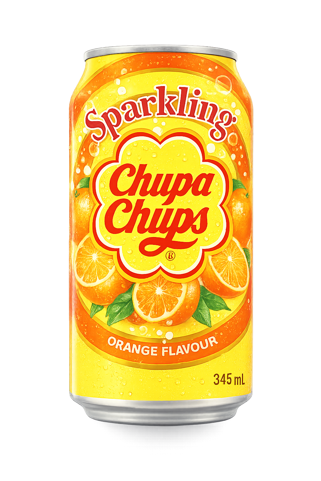 Chupa Chups Sparkling Orange Flavour