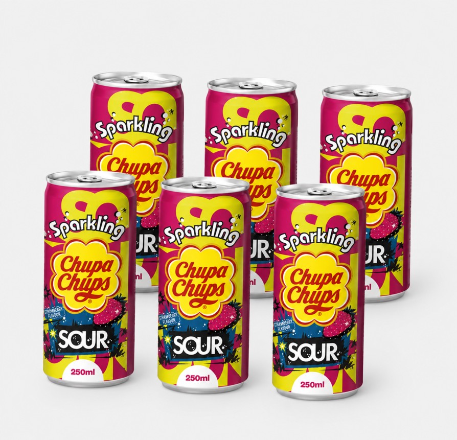 Chupa Chups Sparkling Sour Flavour