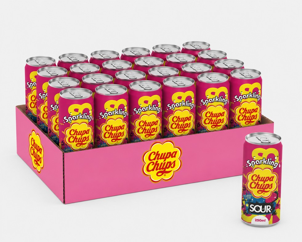 Chupa Chups Sparkling Sour Flavour