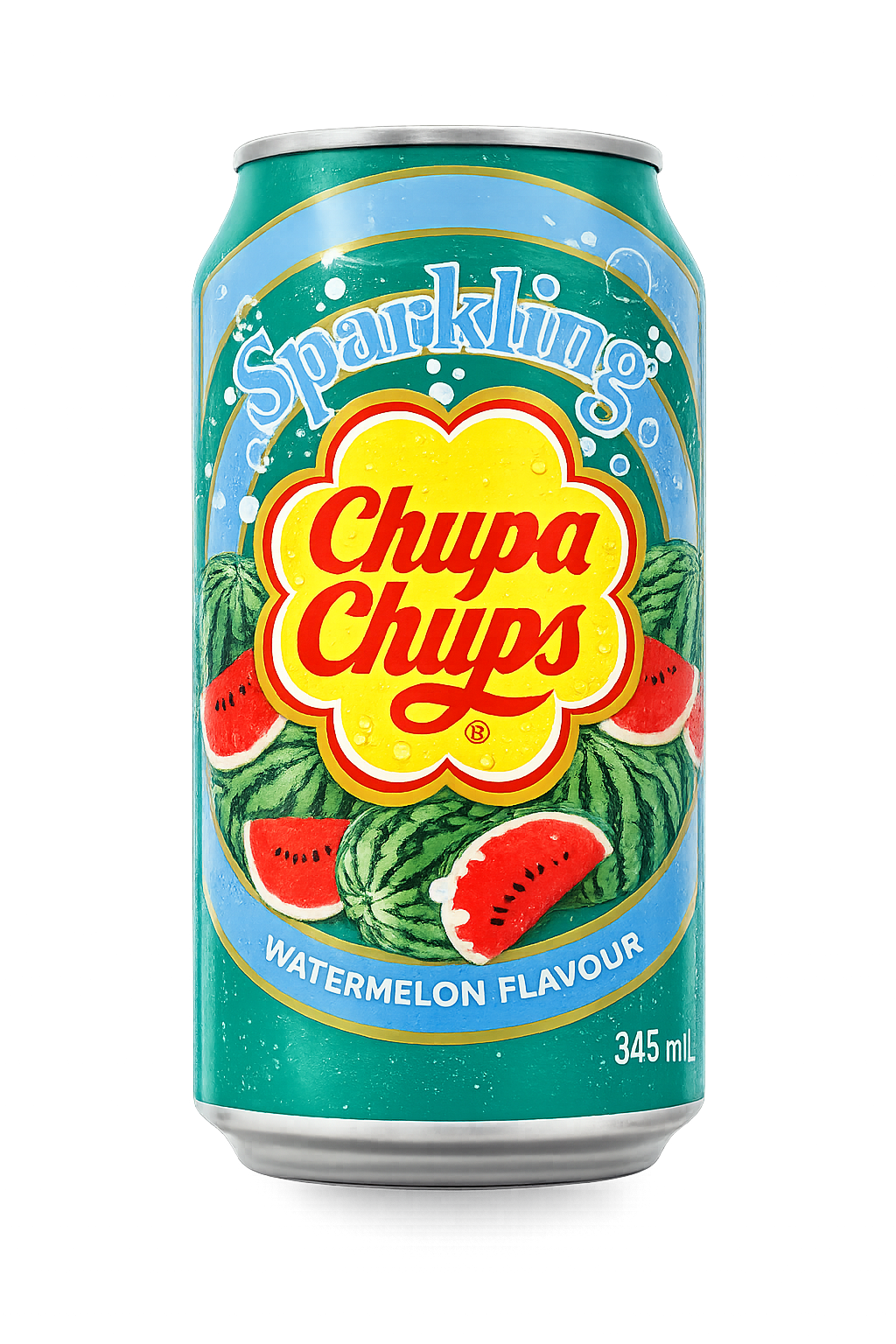 Chupa Chups Sparkling Watermelon Flavour Soda