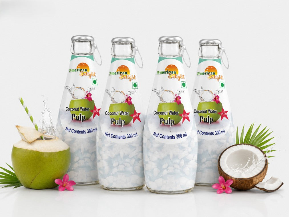 American Delight Coconut Water with Coconut Pulp