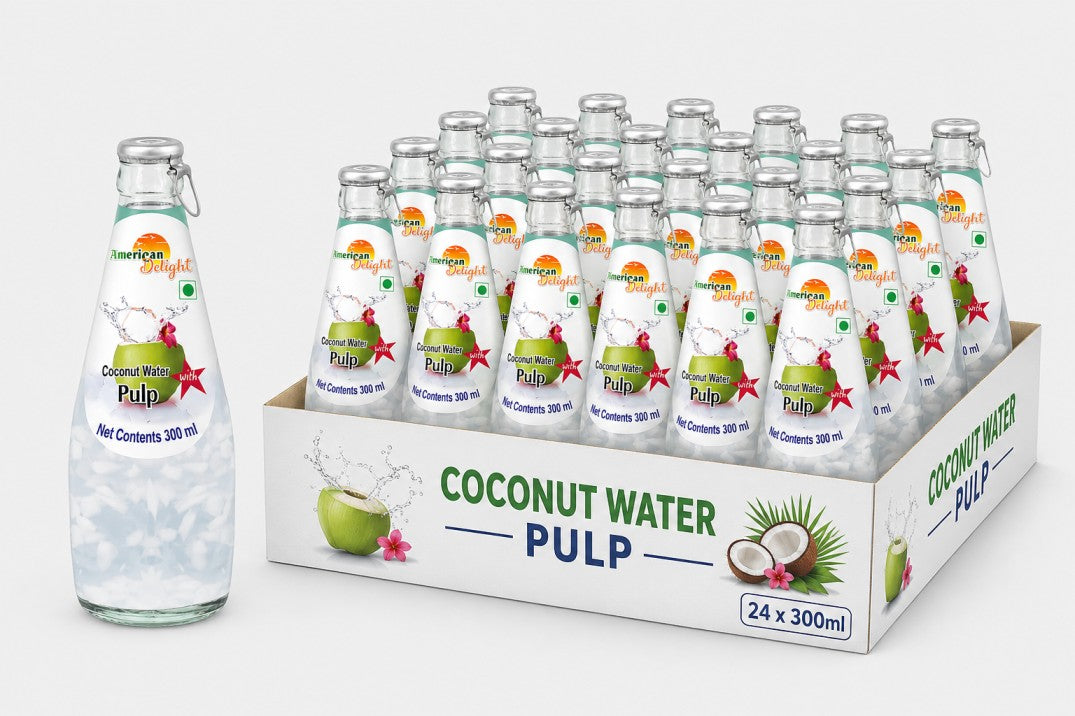 American Delight Coconut Water with Coconut Pulp