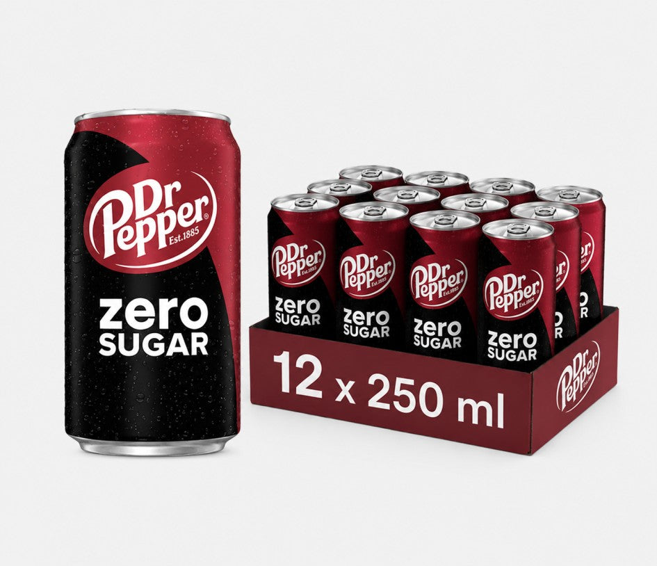 Dr Pepper Cream Zero Sugar