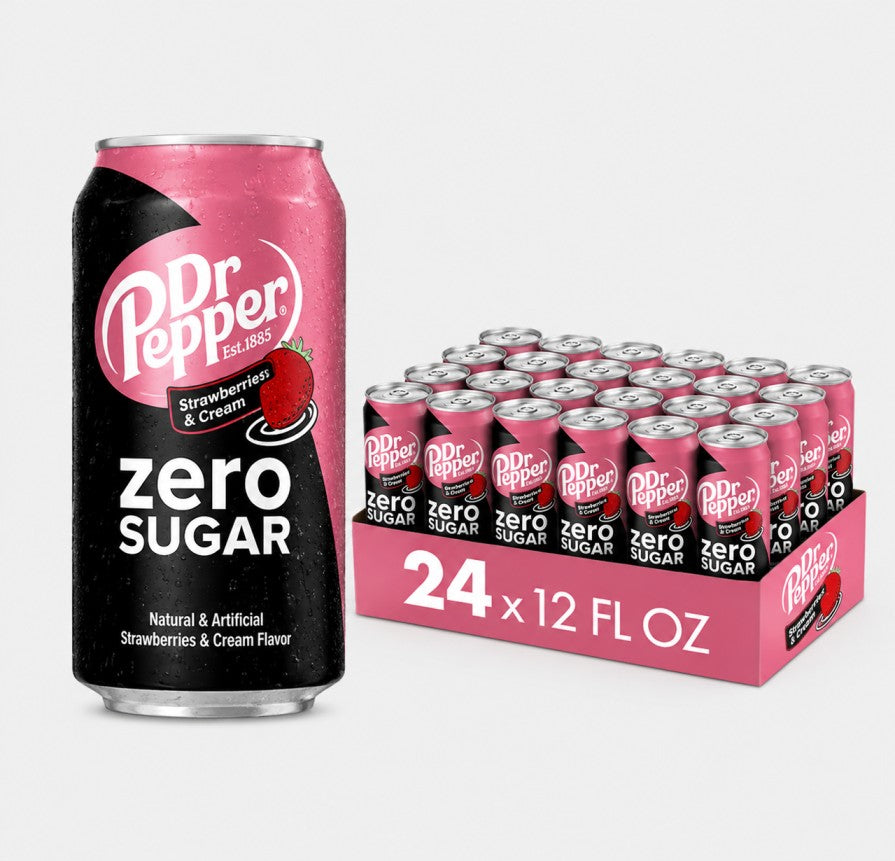 Dr Pepper Strawberries Soda