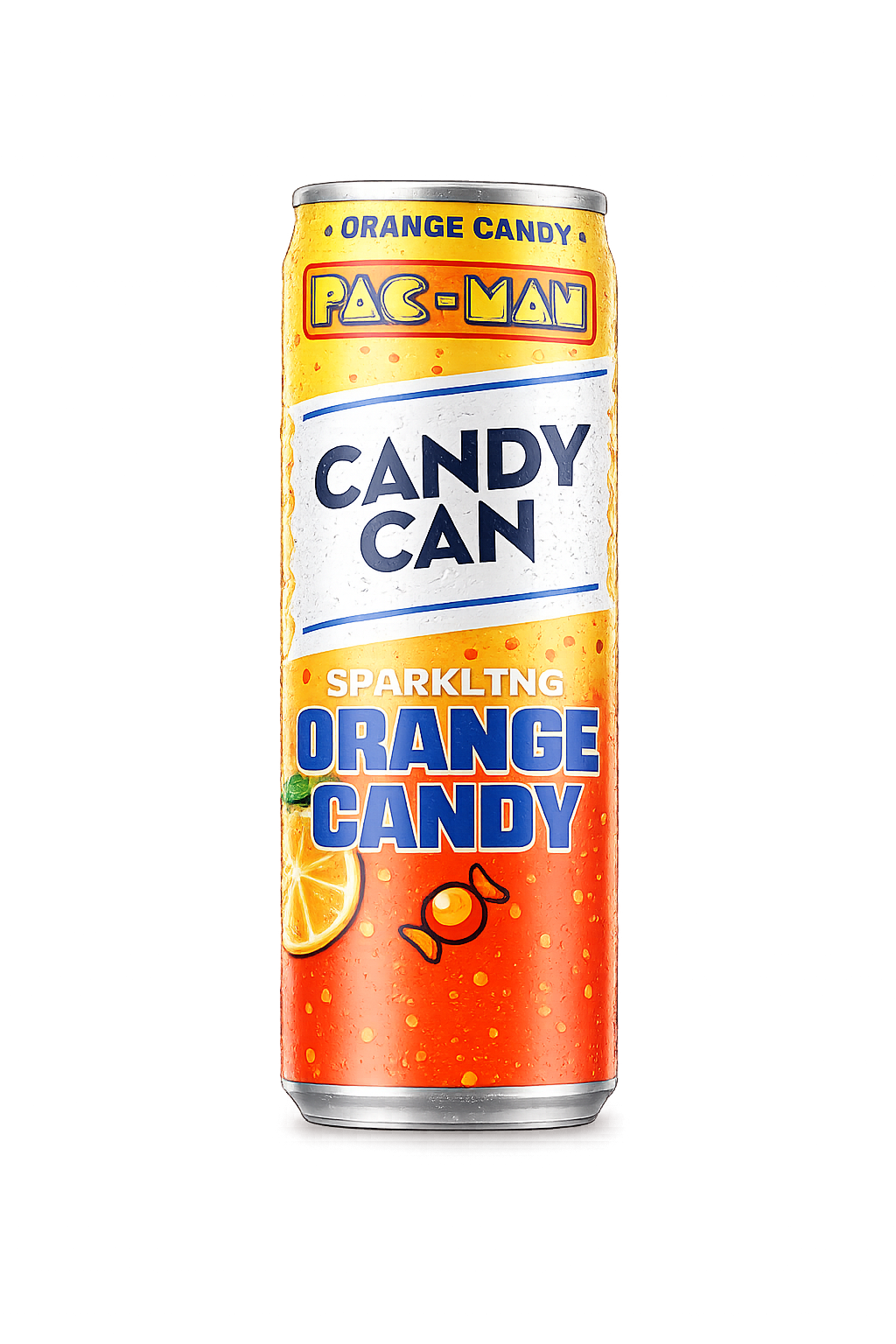 Candy Can Sparkling Orange Candy