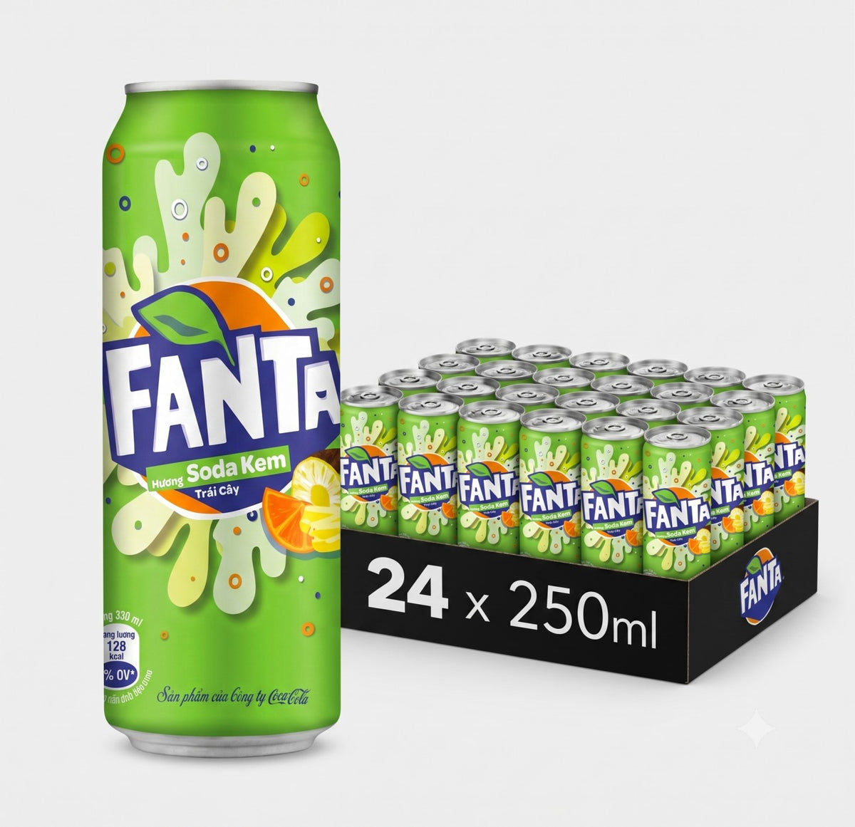 Fanta creamy soda