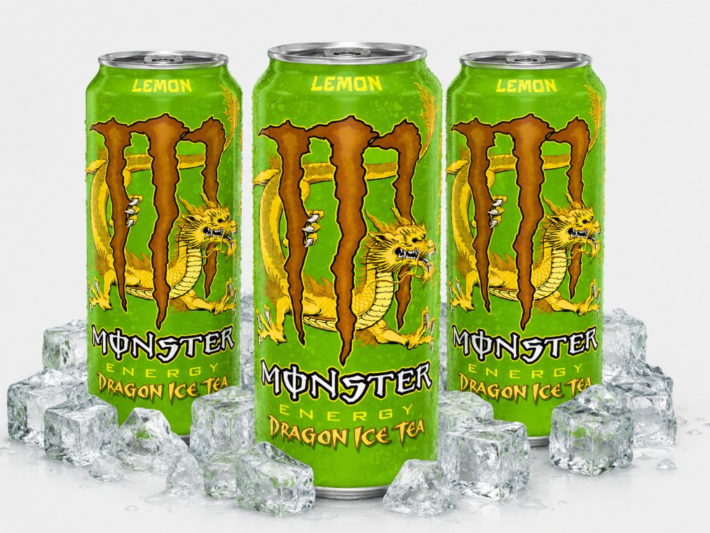 Monster Dragon Ice Tea Lemon