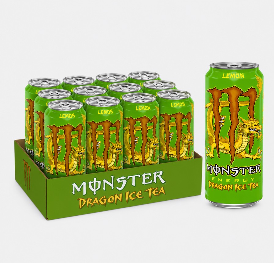 Monster Dragon Ice Tea Lemon