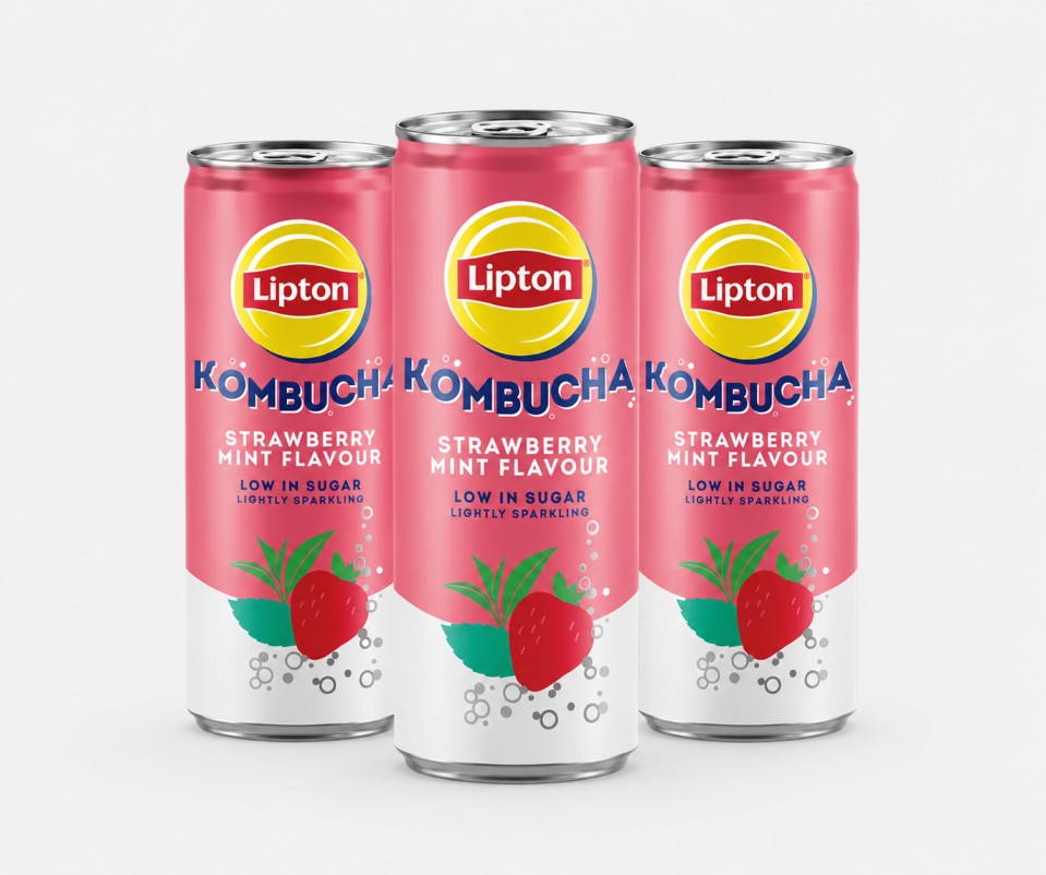 Lipton Kombucha Strawberry