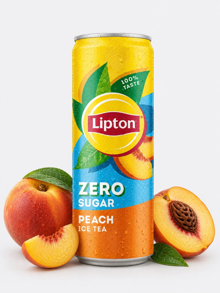 Lipton Zero Sugar Peach Iced Tea