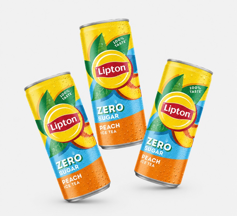 Lipton Zero Sugar Peach Iced Tea