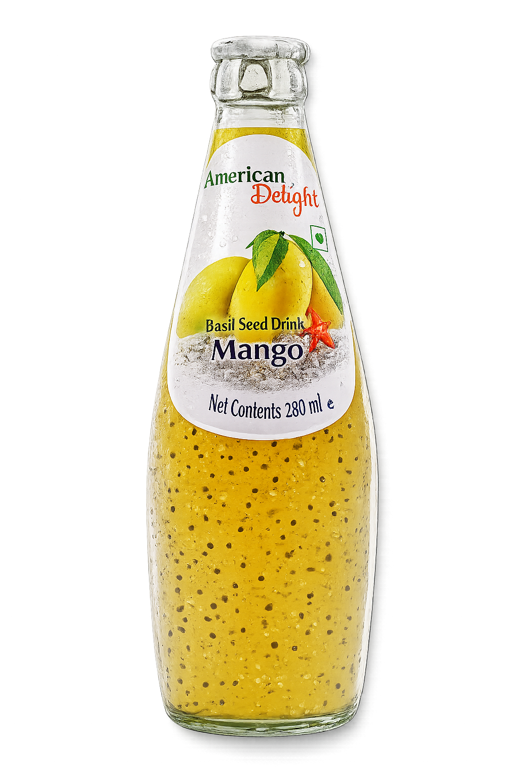 American Delight Mango Basil Seed Drink