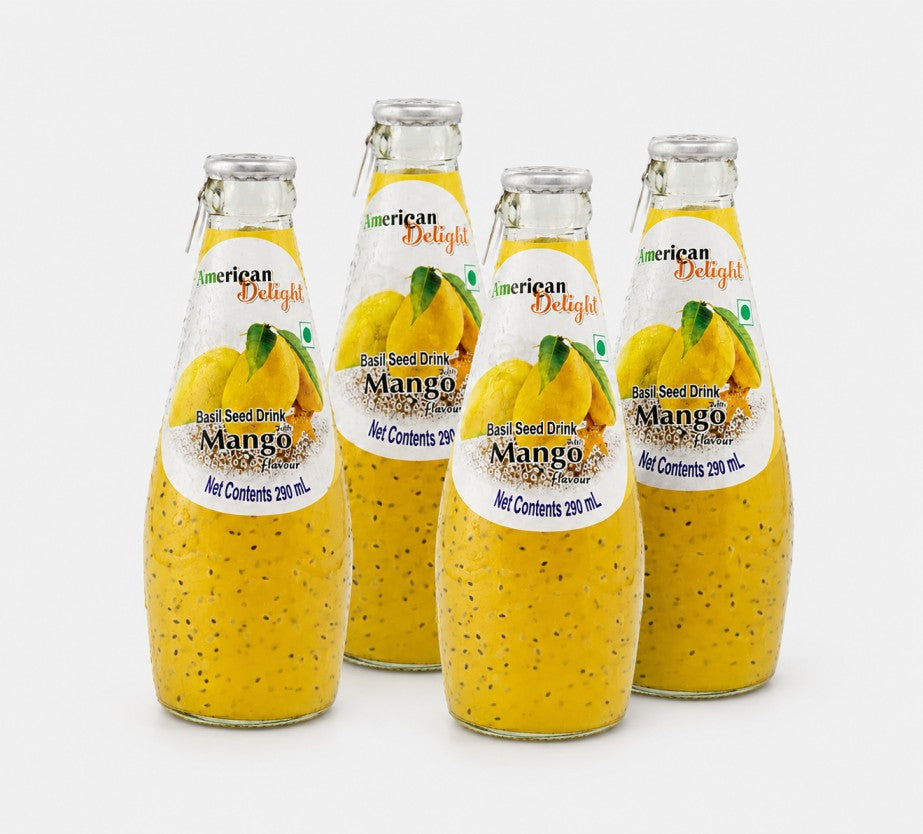 American Delight Mango Basil Seed Drink