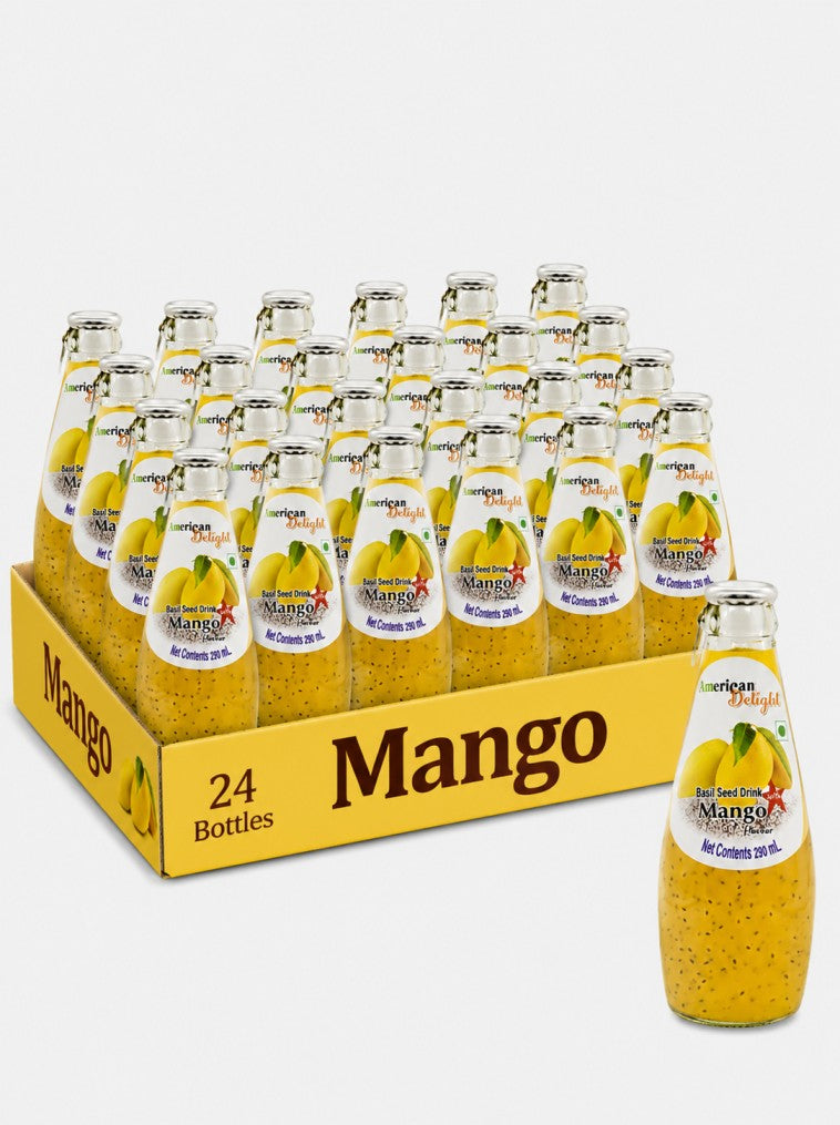American Delight Mango Basil Seed Drink