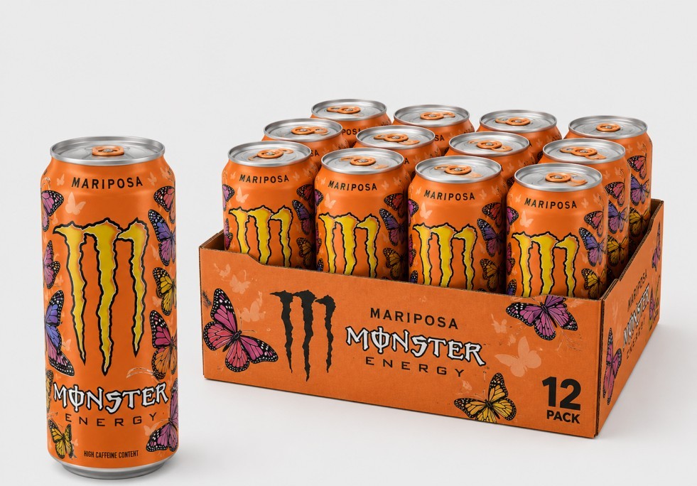 Monster Energy Mariposa High Caffeine Energy Drink