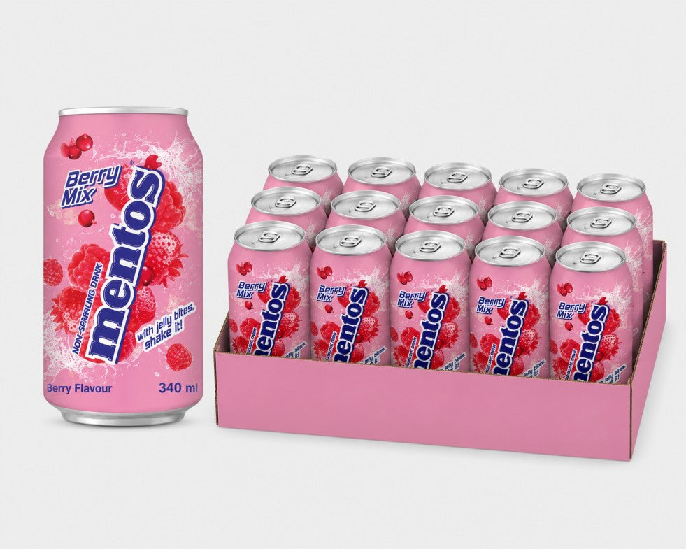 Mentos Berry Mix Sparkling Drink