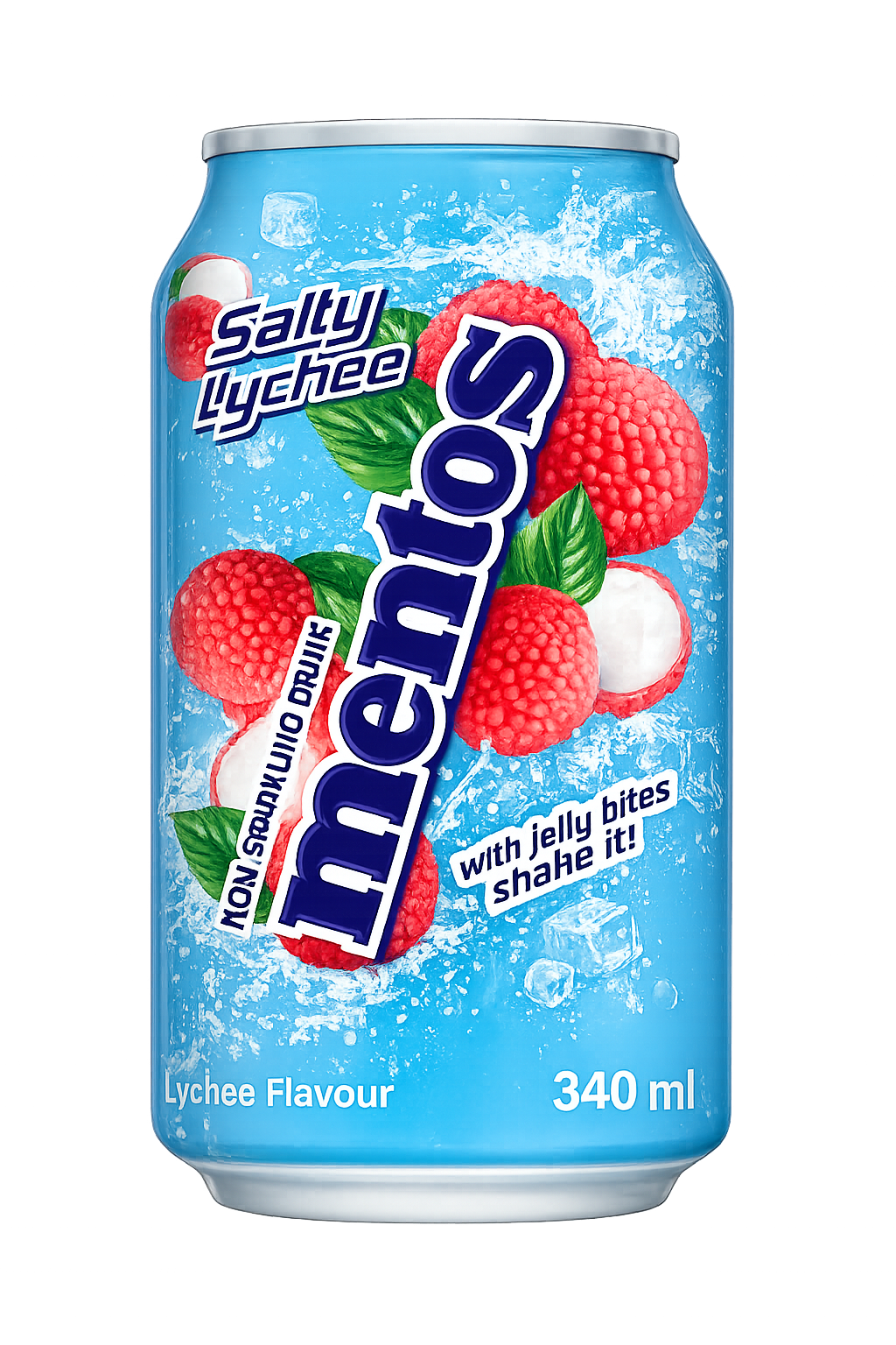 Mentos Salty Lychee Sparkling Drink