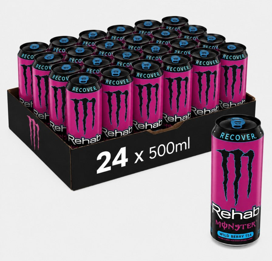 Monster Rehab Wild Berry Tea