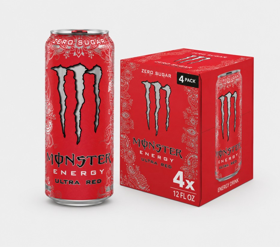 Monster Energy Ultra Red