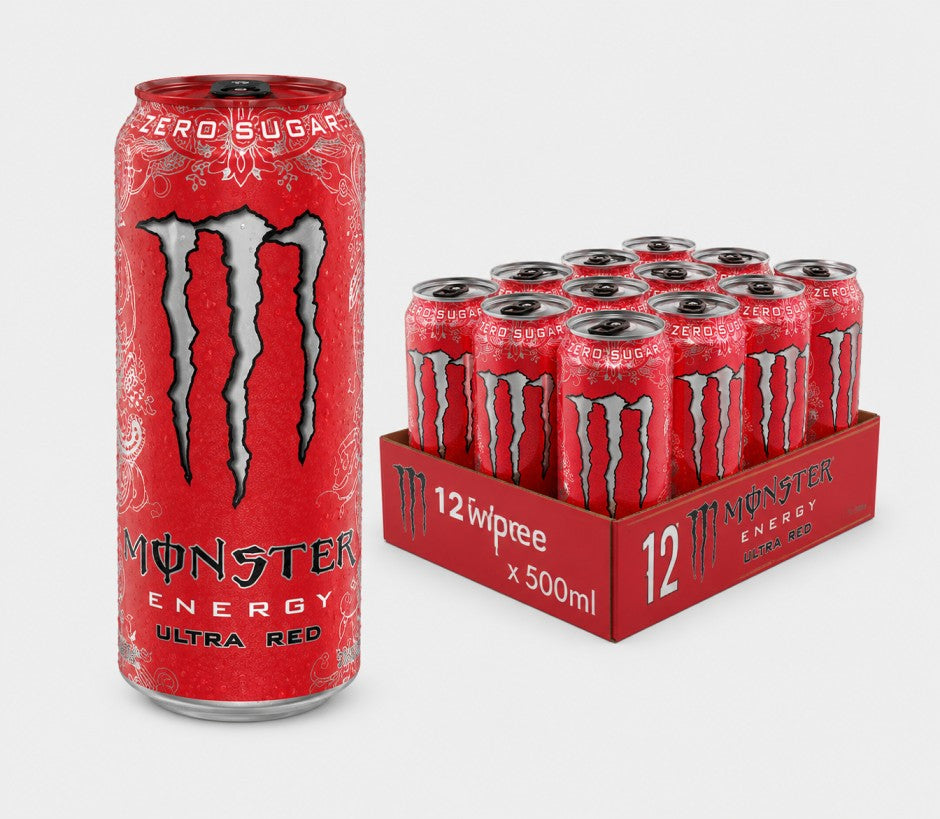 Monster Energy Ultra Red