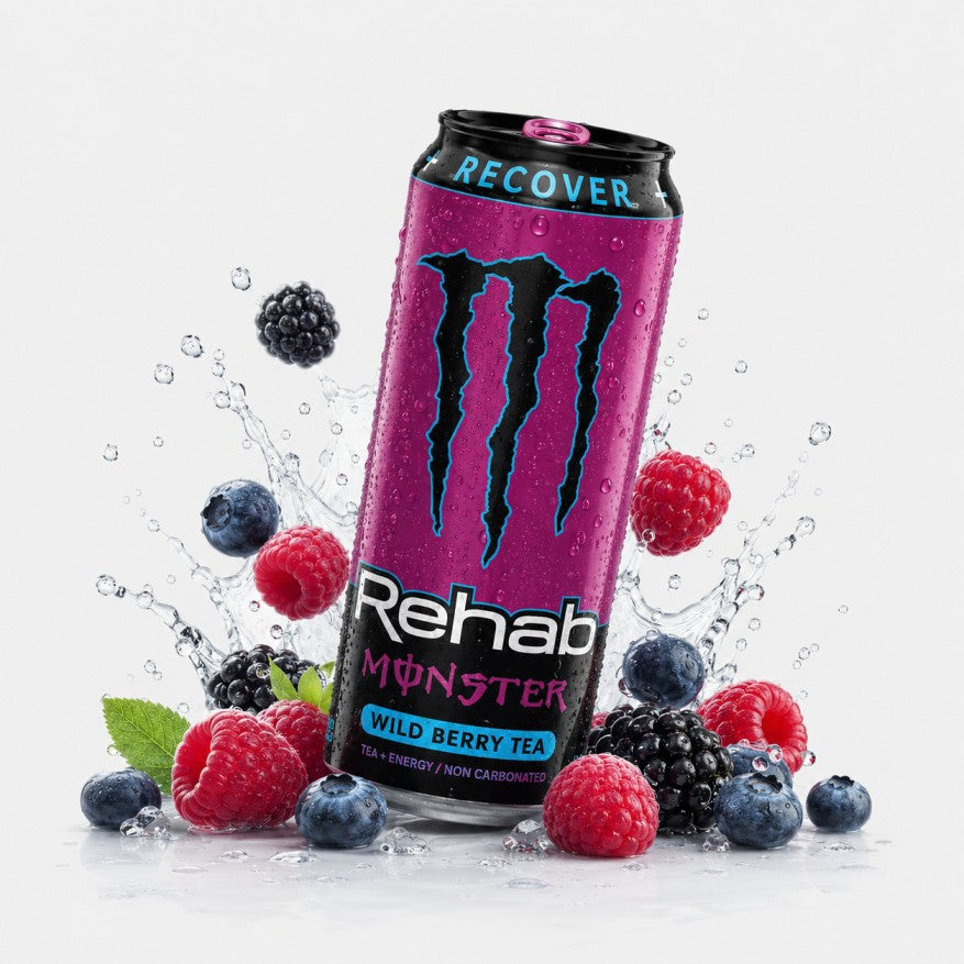 Monster Rehab Wild Berry Tea